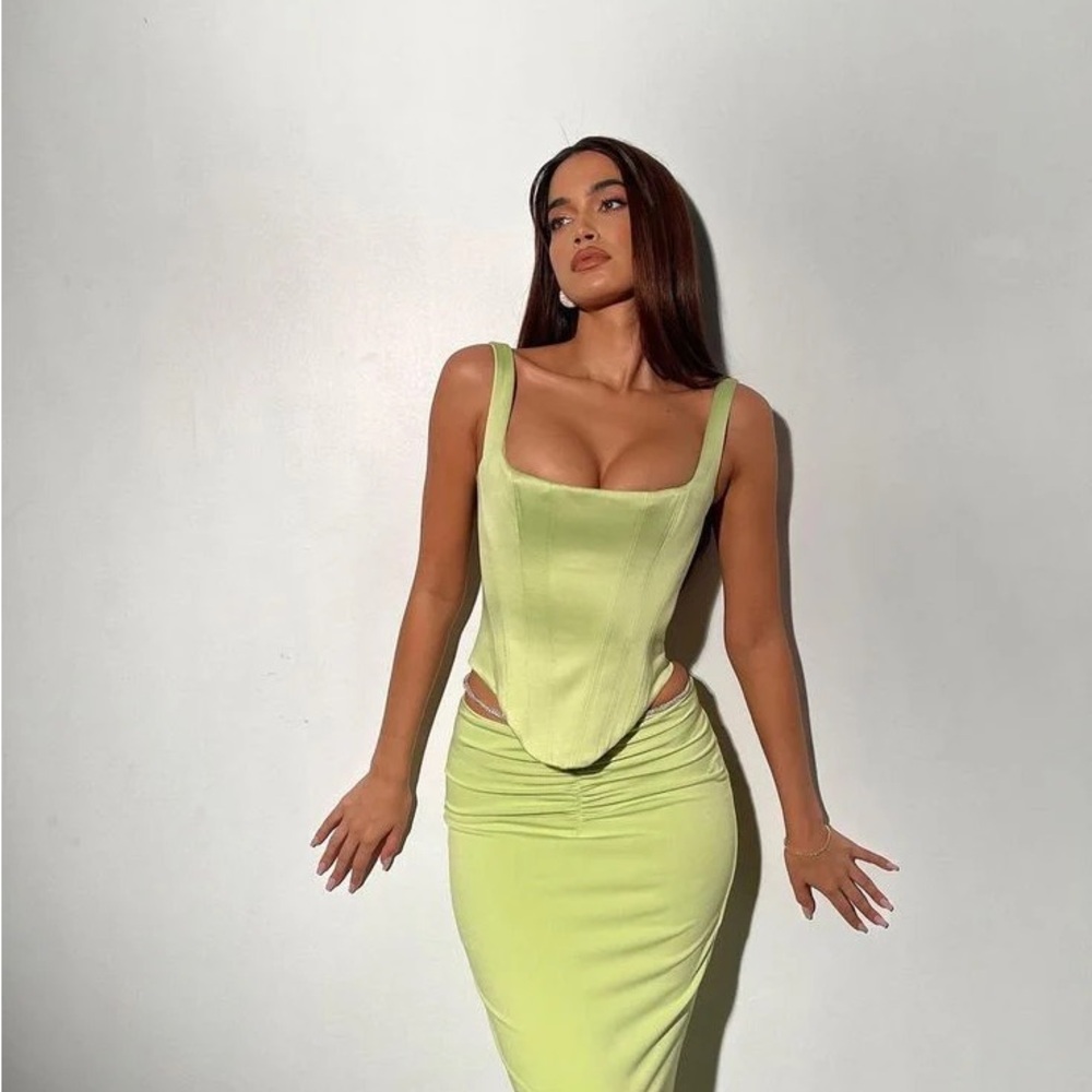 House of CB Rafa Corset XS Lime